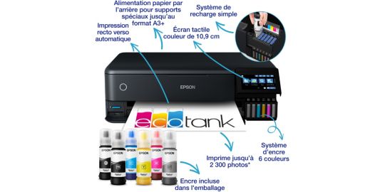 Multi Jet d'enc EPSON EcoTank ET-8550
