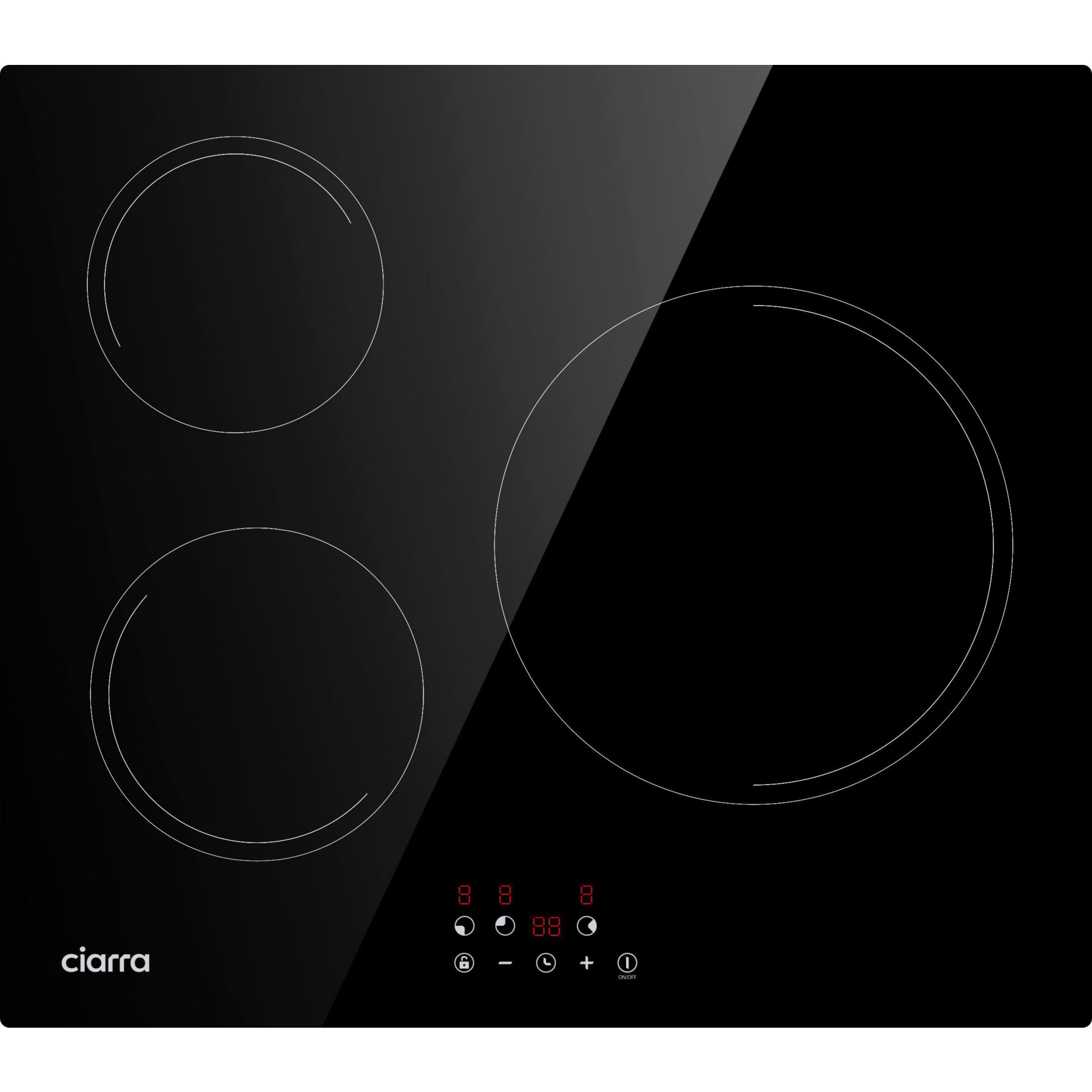Plaque induction CIARRA CD3BIH-E