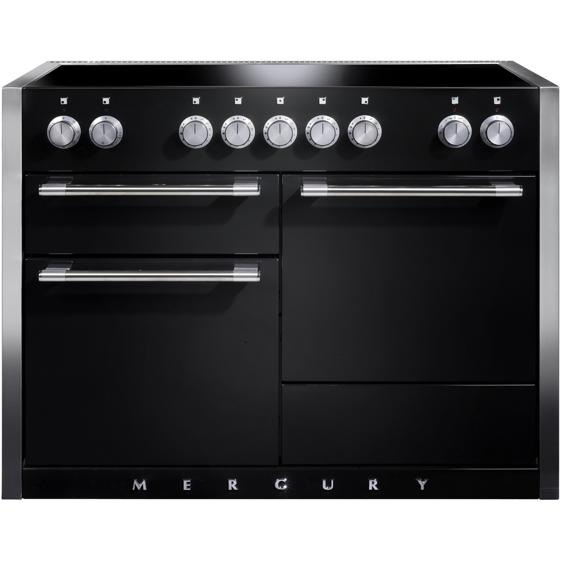 Piano de cuisson gaz FALCON MERCURY120 NOIR BRILLANT
