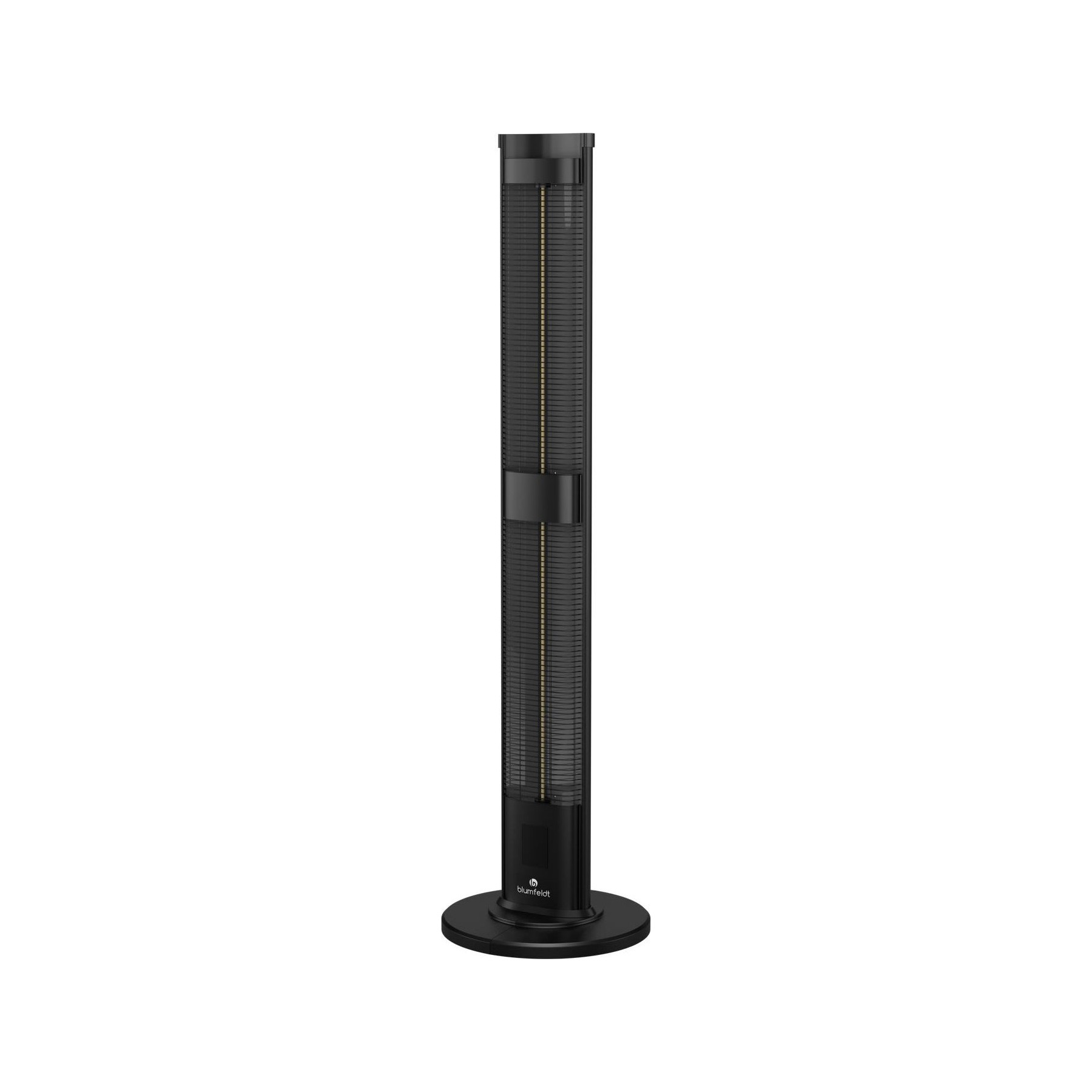 Chauffage infrarouge BLUMFELDT BlazeTower 3000W 3 niveaux IP45 Noir