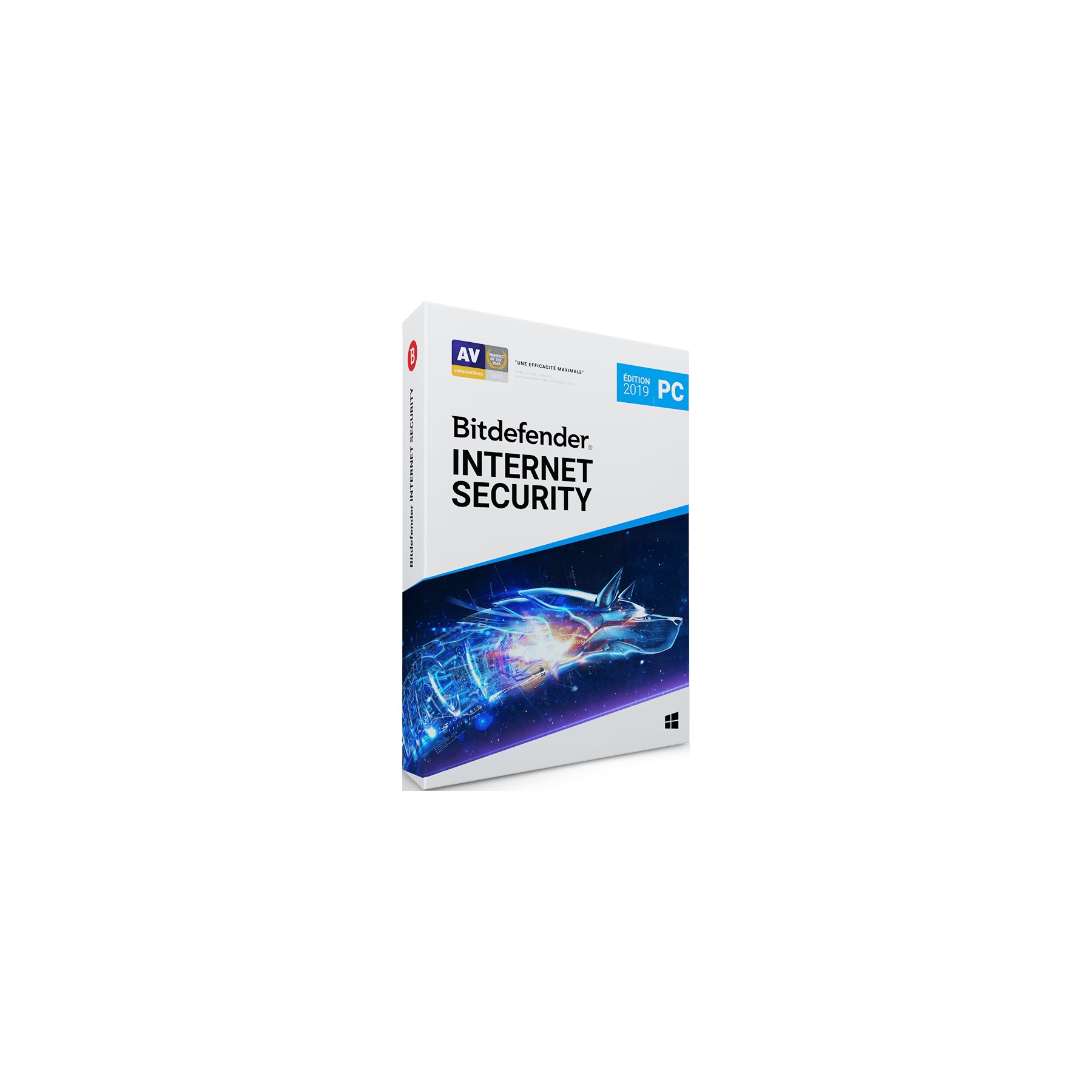 Logiciel antivirus et optimisation BITDEFENDER Internet Security 2 ans 5 PC