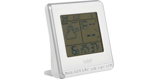 Station météo LA CROSSE WS6818 Blanc/Argent
