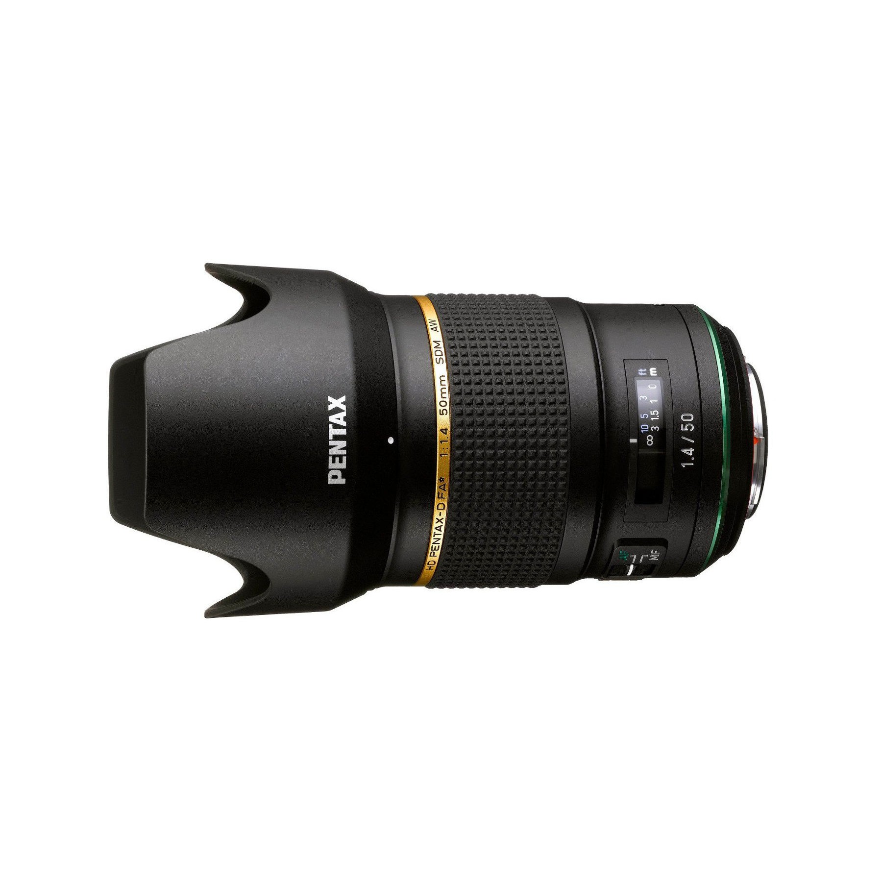 Objectif pour Reflex PENTAX HD FA 50mm f/1.4 SDM AW