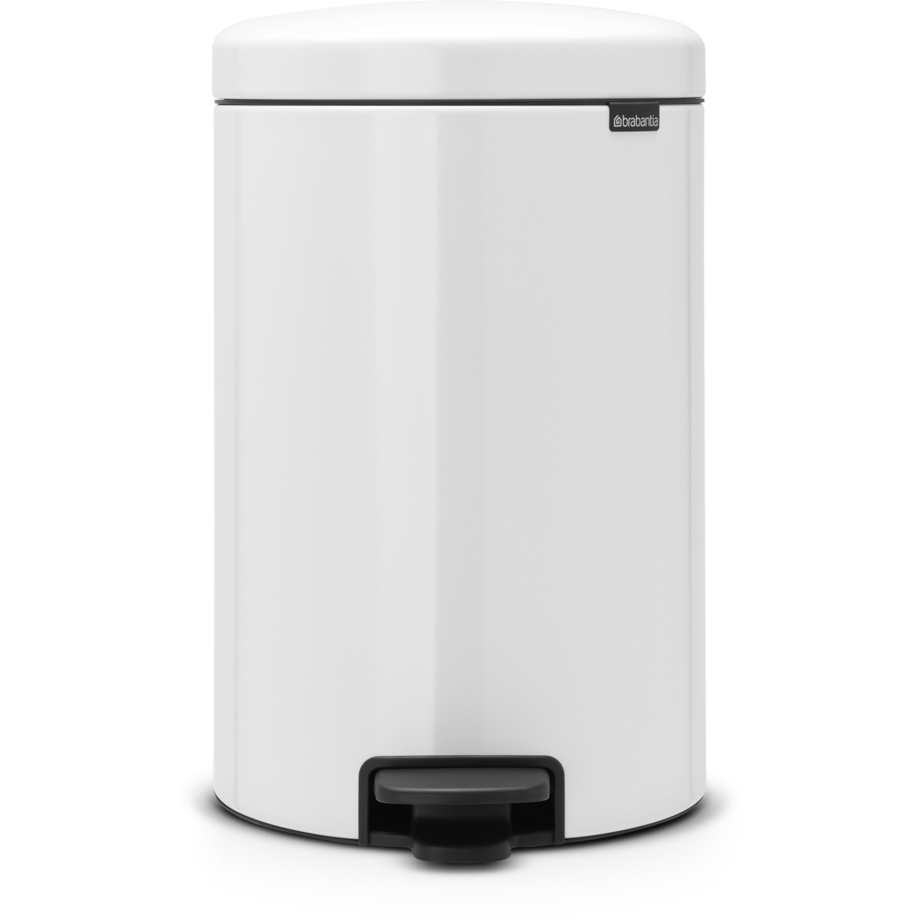Poubelle de cuisine manuelle BRABANTIA Newlcon 20L White A pedale