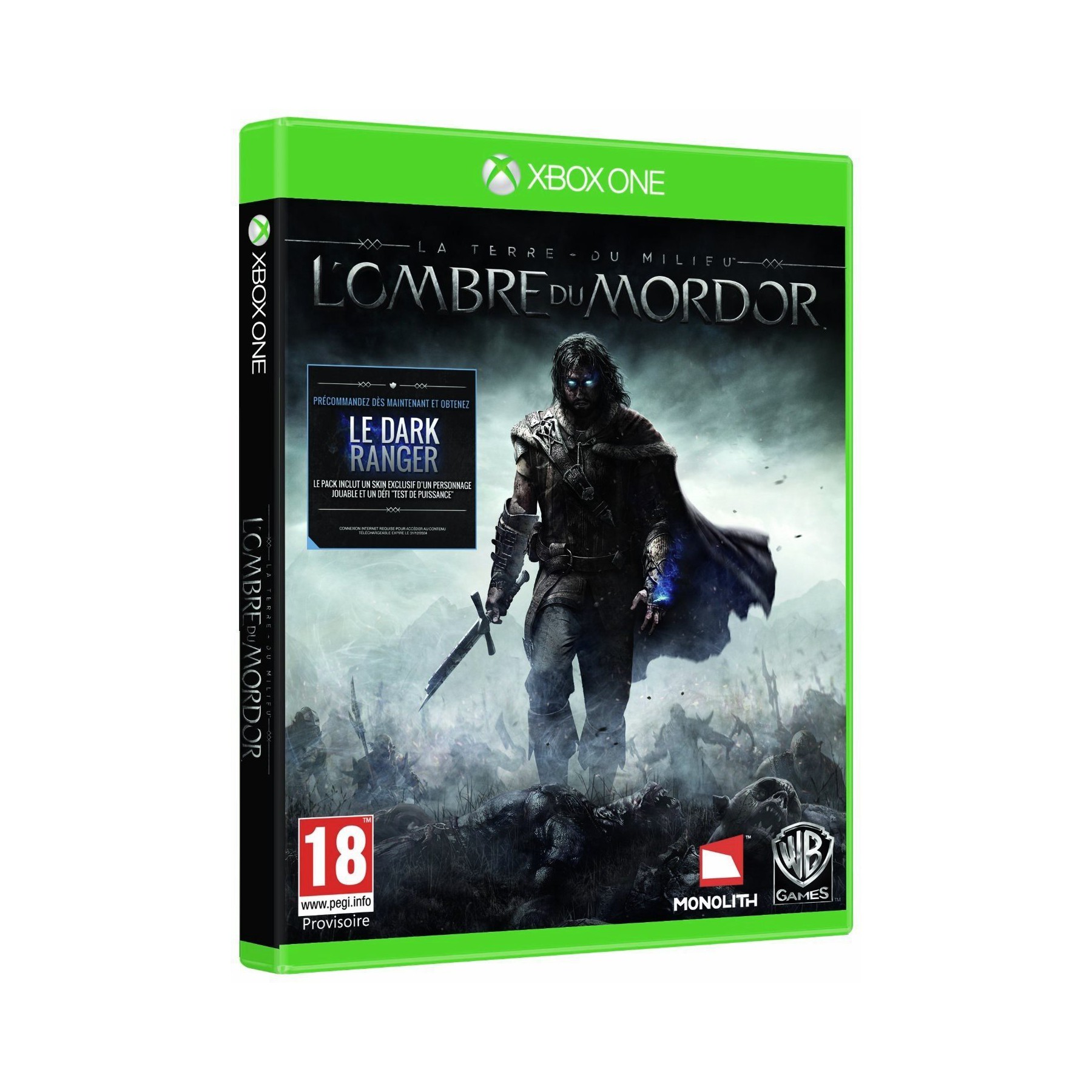 Jeu Xbox WARNER INTERACTIVE L'Ombre du Mordor - La Terre du Milieu