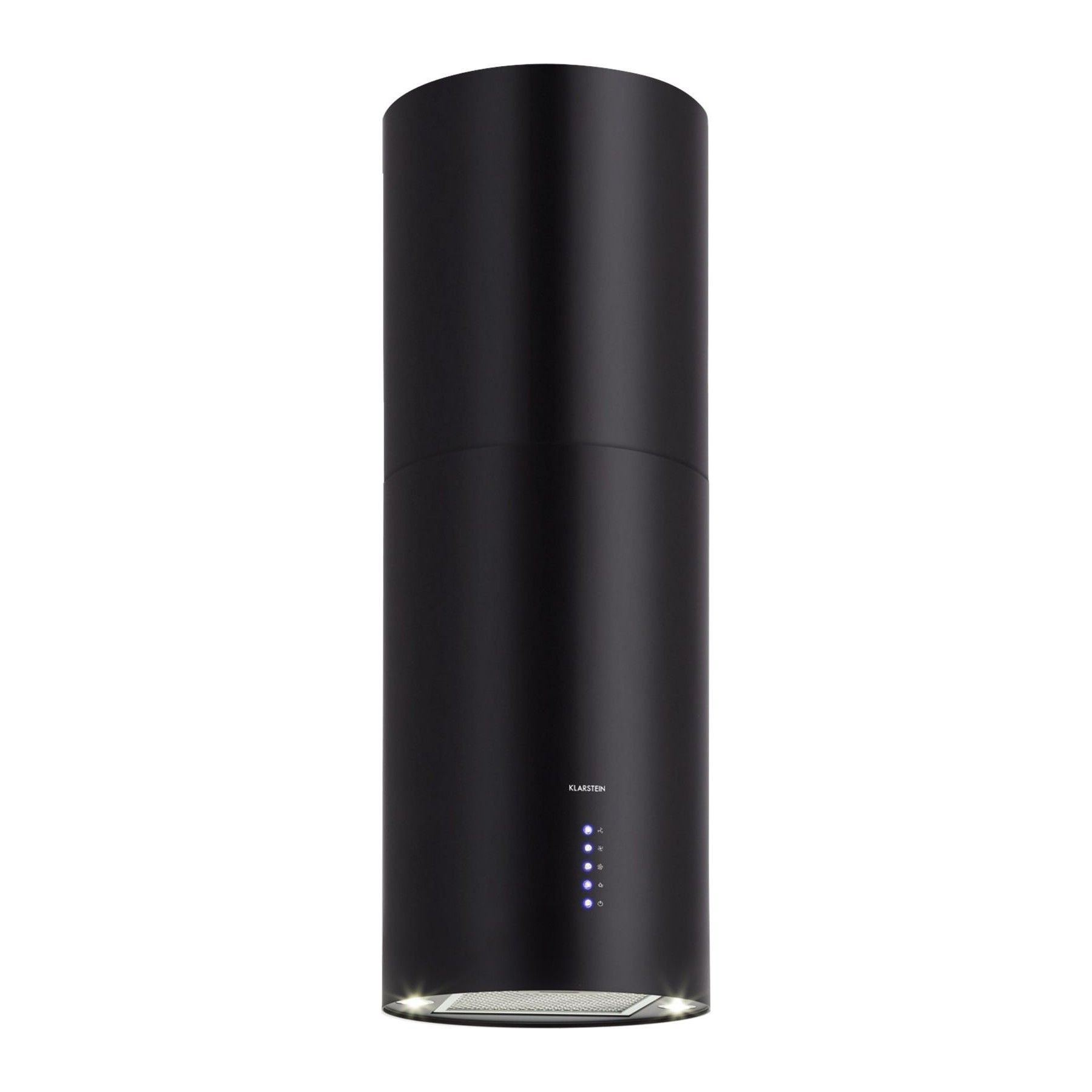 Hotte décorative îlot KLARSTEIN Beretta îlot 650m³/h classe C Noir