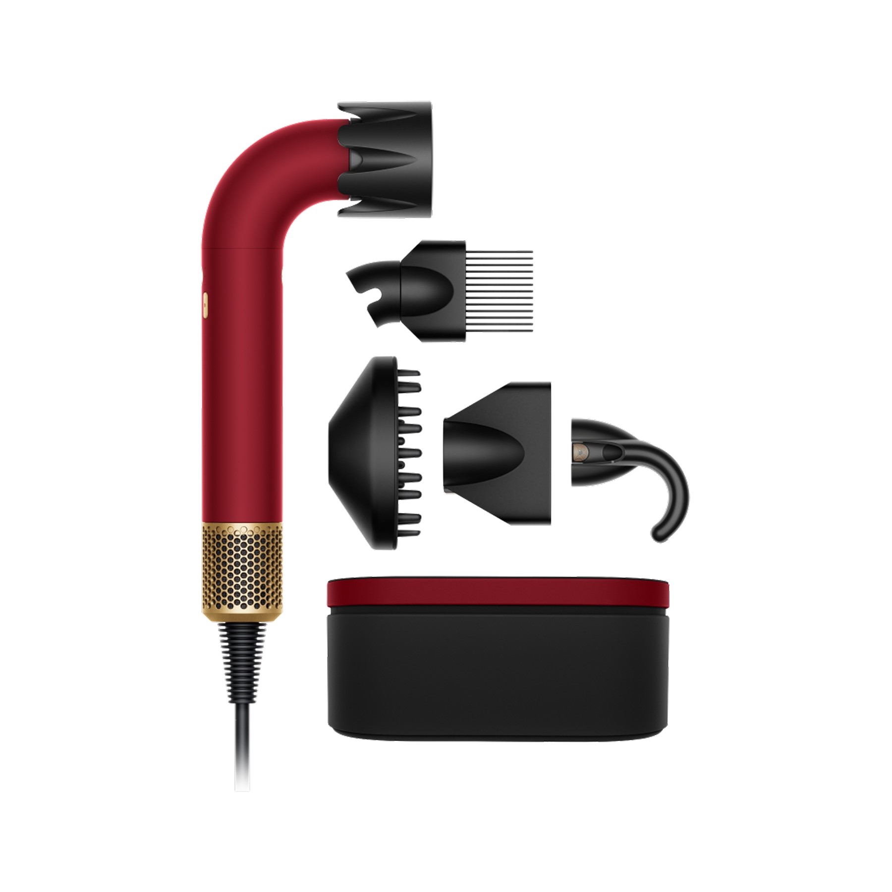 Sèche cheveux DYSON Supersonic R cheveux bouclés à frisés Edition Rouge et Or, édition spéciale fête des mères