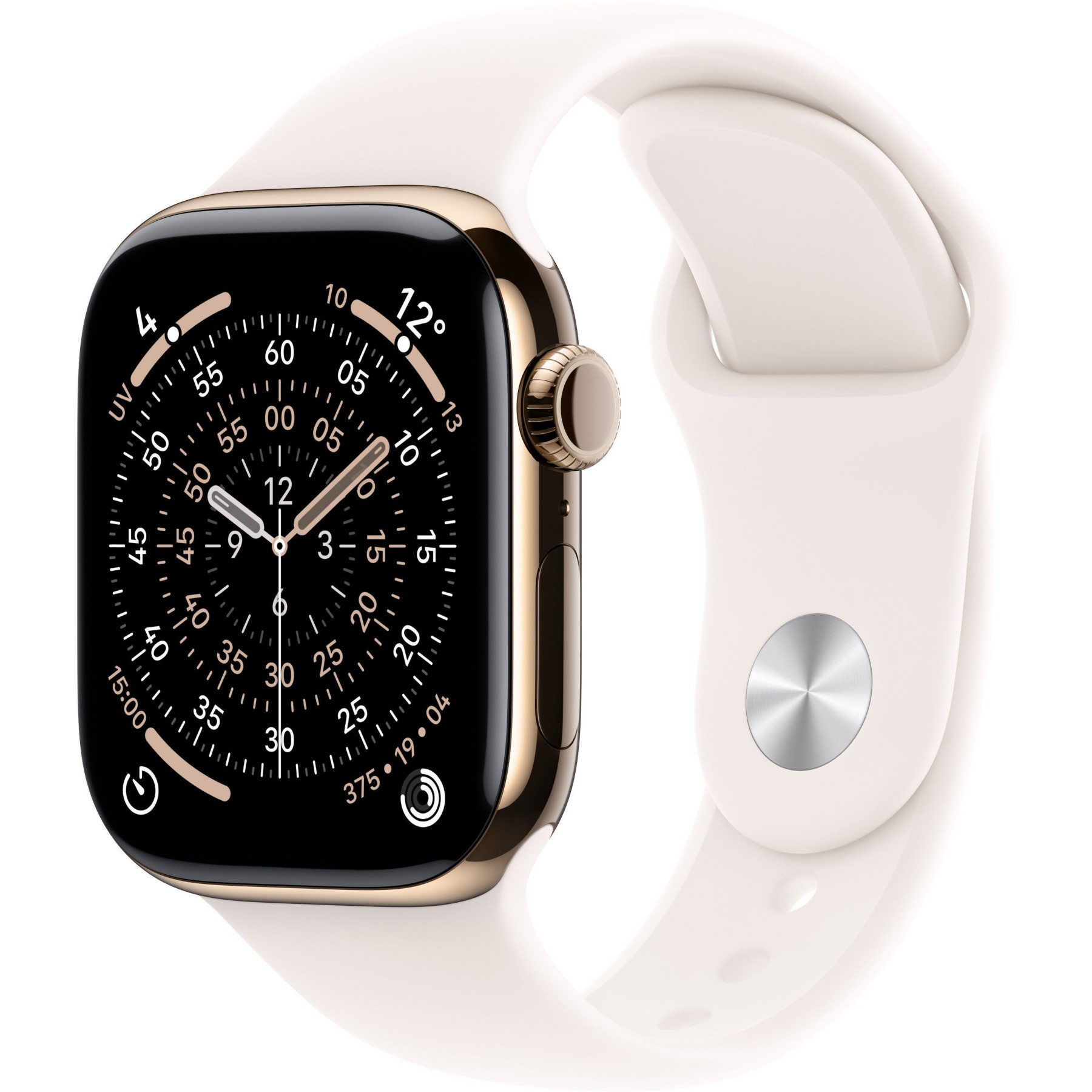 Montre connectée APPLE WATCH 42mm Tit Or / Rose Serie 11 S/M Cellular