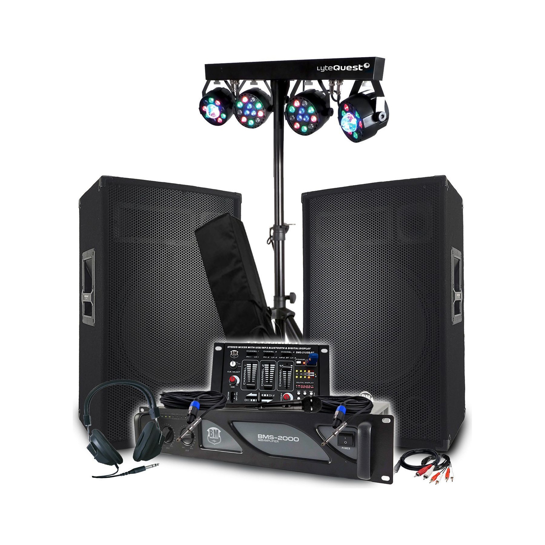 Pack sono BM SONIC Pack Sono BM SONIC : Amplificateur 2000W