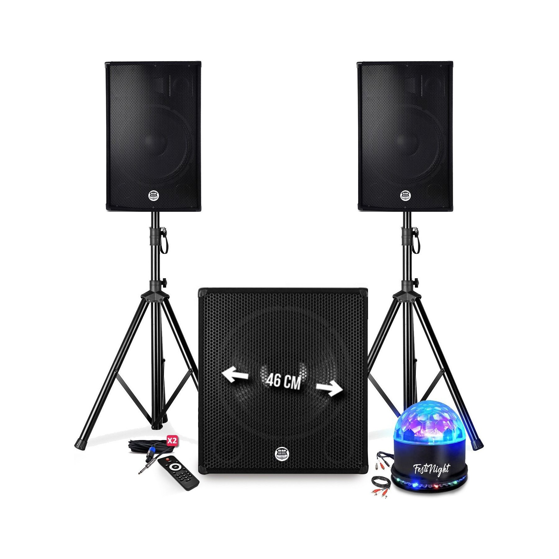 Pack sono BM SONIC Pack sonorisation - BM SONIC BMS-1815 -