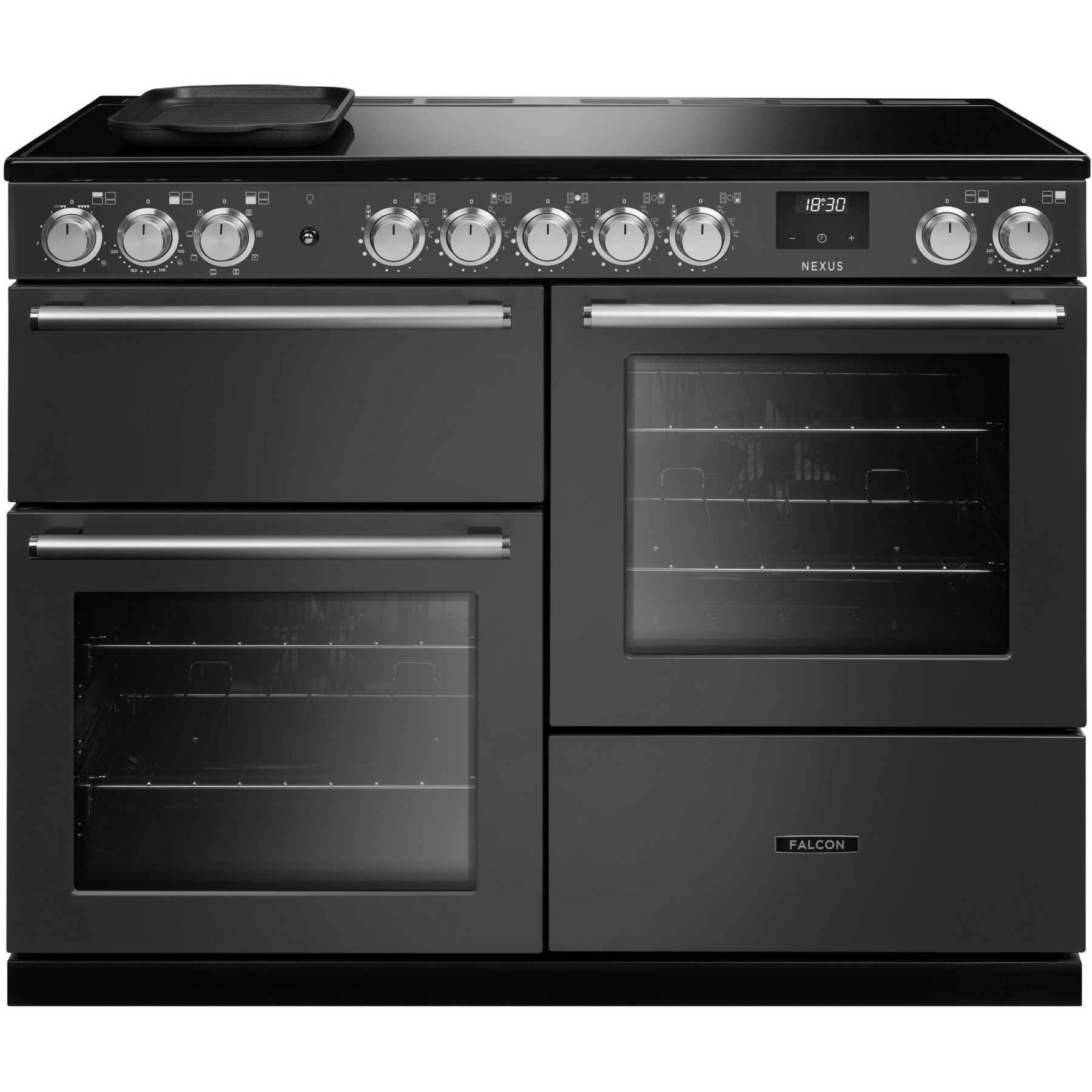 Piano de cuisson induction FALCON NEXUS NGC OC  TAB IND 110 CM ARDOISE CHR