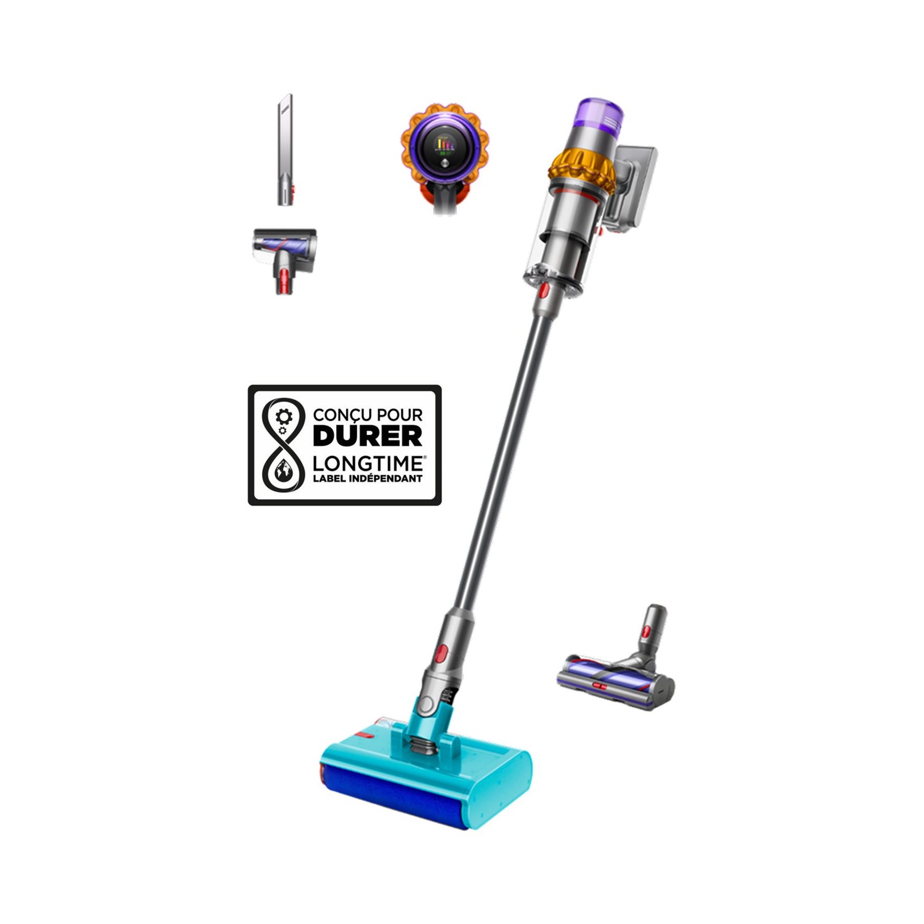Aspirateur balai DYSON V15 Detect Submarine