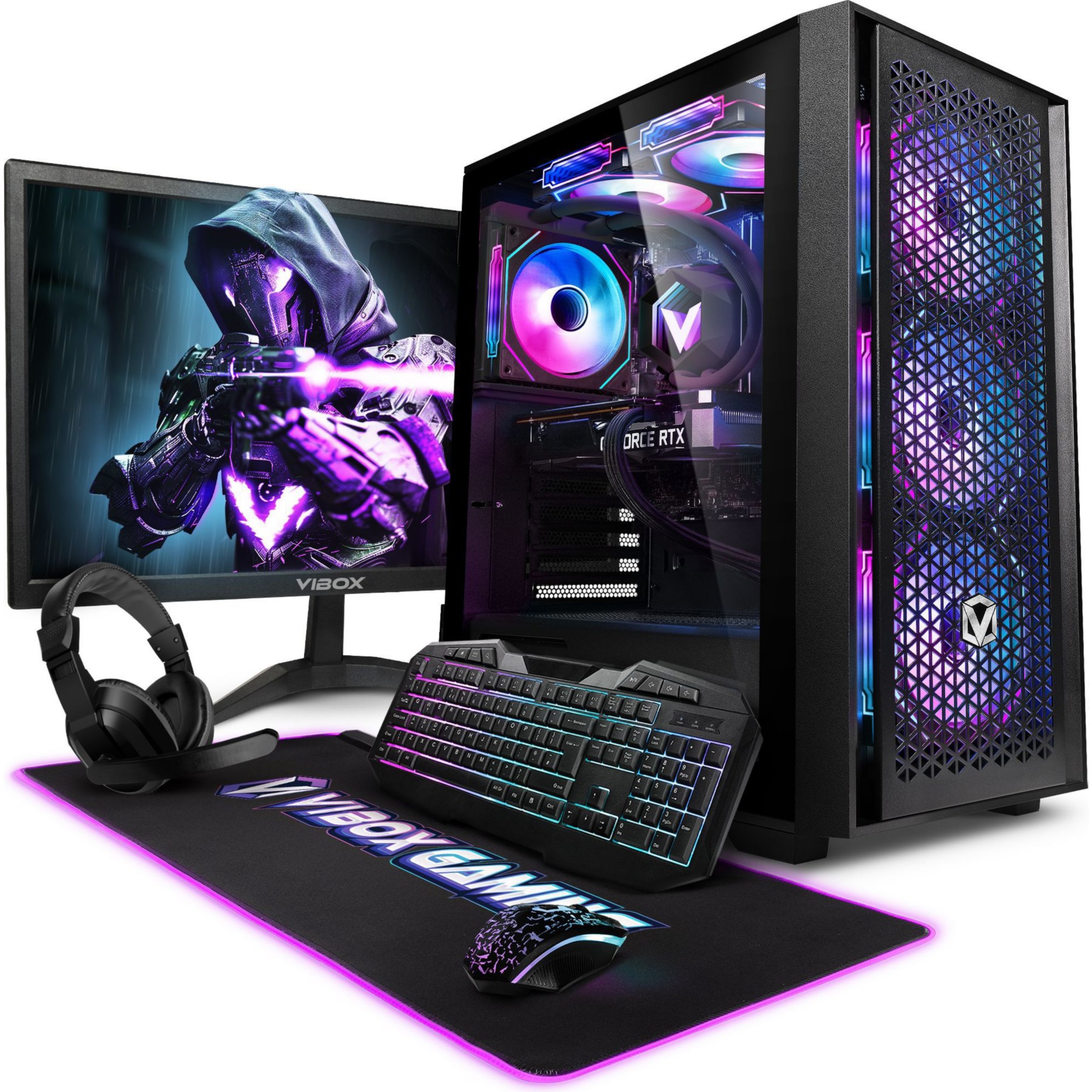 PC Gamer VIBOX 5700X • 3050 • 16 Go • 1 To NVMe