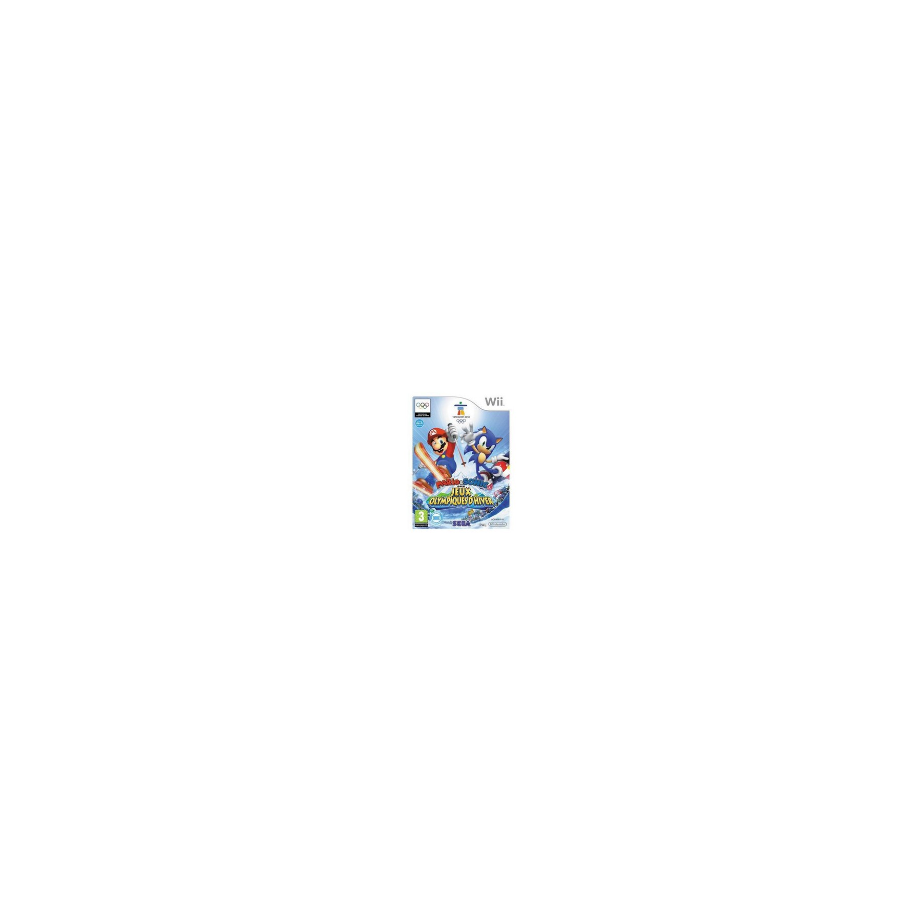 Jeu Wii SEGA Mario et Sonic JO Hiver