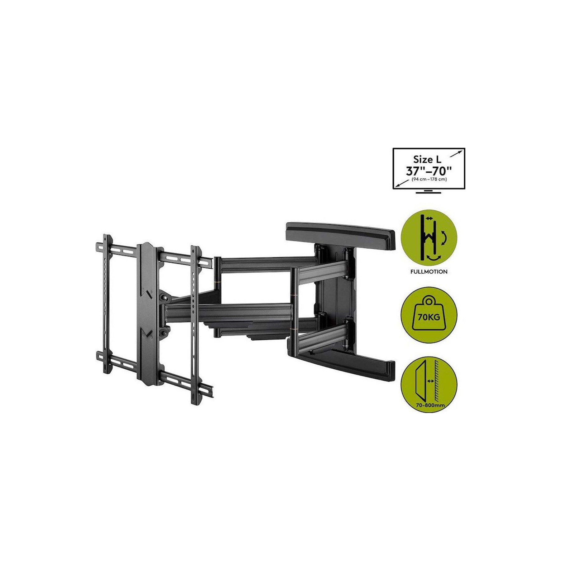 Support mural TV KOMELEC Support mural TV orientable pro 37 à 70'