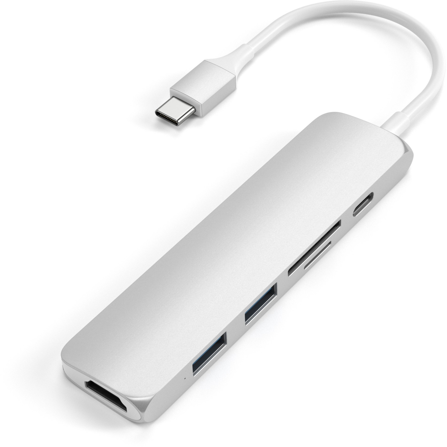 Adaptateur HDMI SATECHI USB-C Slim Multimedia silver