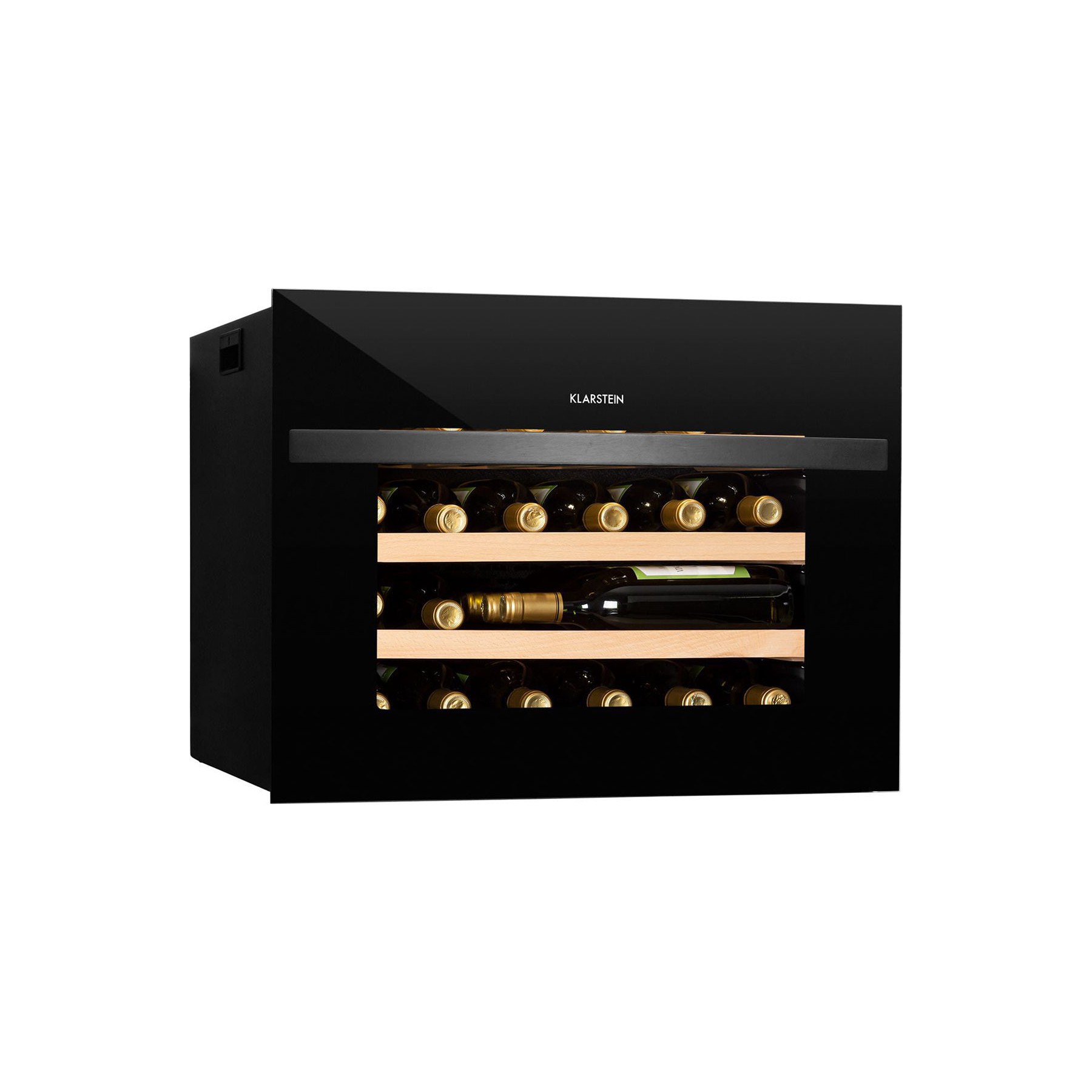 Cave à vin de service KLARSTEIN Vinsider 24 Encastrable - Noir