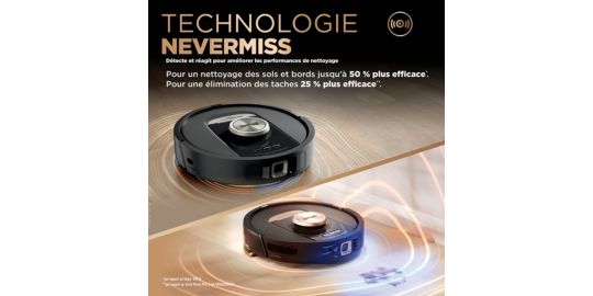 Robot Aspirateur Laveur SHARK PowerDetect RV2800ZEEU