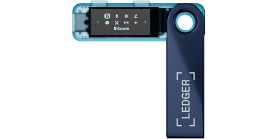 Crypto wallet LEDGER Nano S Plus Neptune Blue