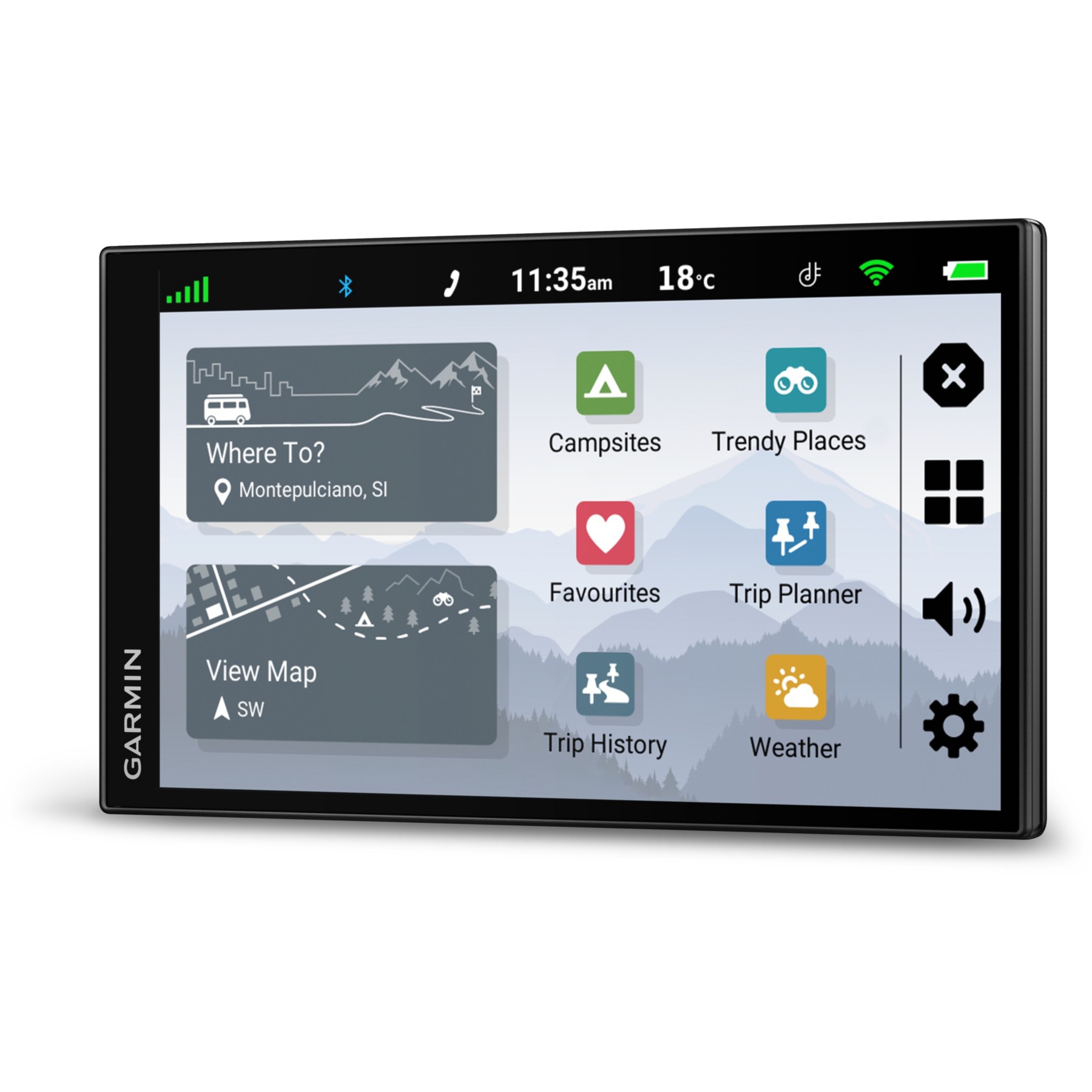 GPS GARMIN CamperVan