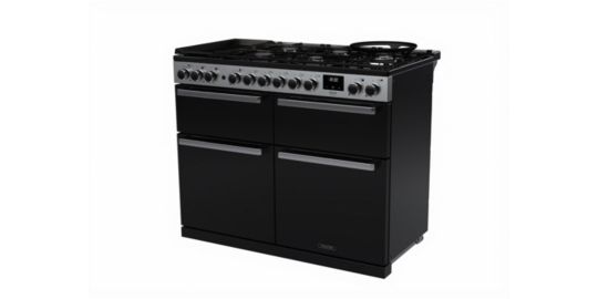 Piano de cuisson gaz FALCON EDGE DELUXE BC TAB MIX 110 CM VERRE NOI