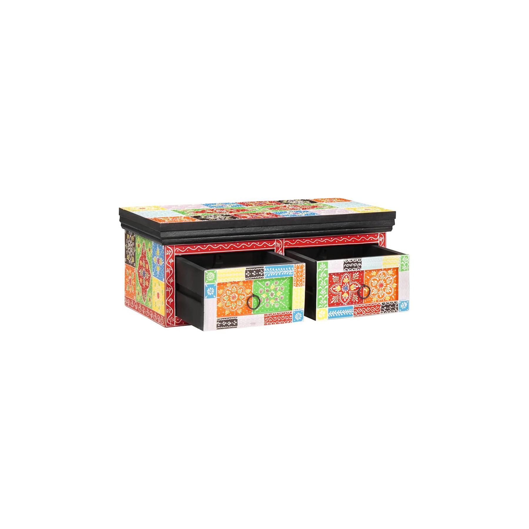 Meuble TV HELLOSHOP26 Meuble TV mural rectangulaire moderne av