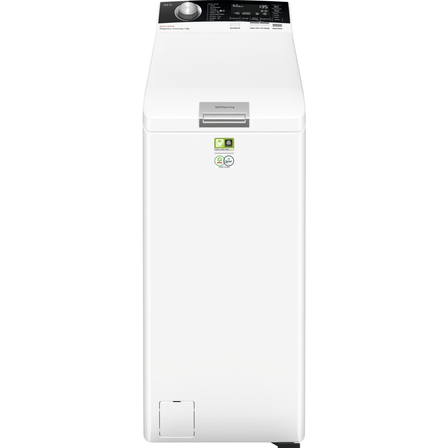 Lave linge top AEG LTR8C6150A - 6 kg - 1500 tr/min - Classe A