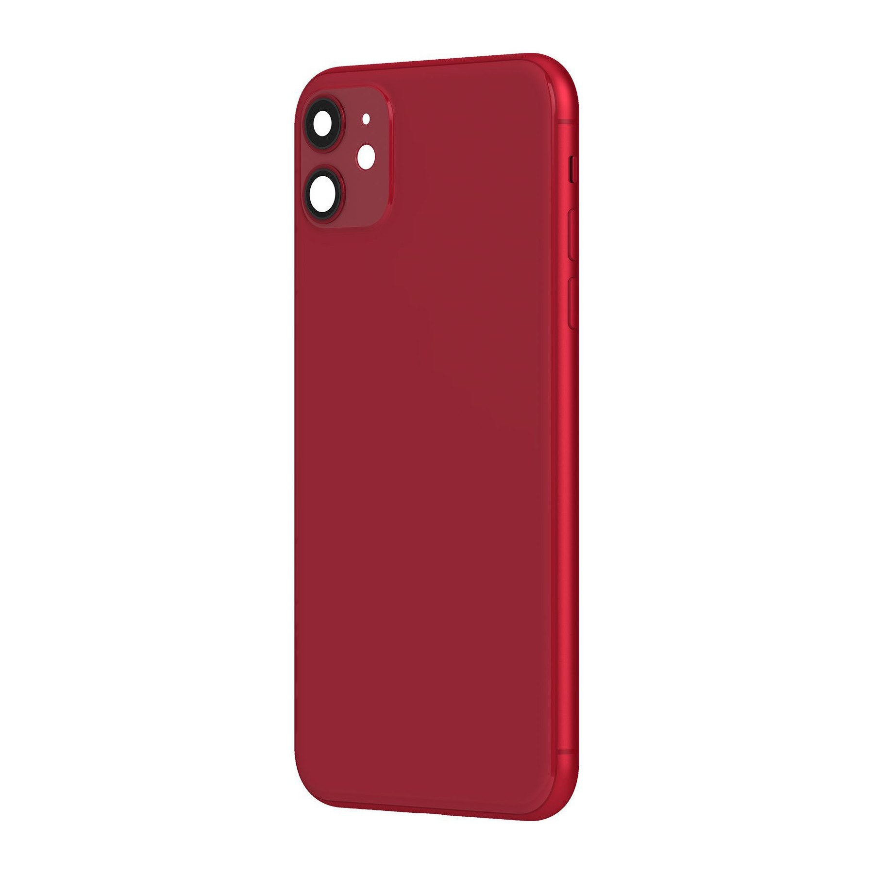 Pièce détachée AVIZAR + Vitre arrière iPhone 11 Rouge