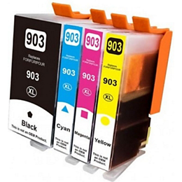 Cartouche d'encre SHOP-STORY Pack de Cartouches Compatibles HP 903 XL