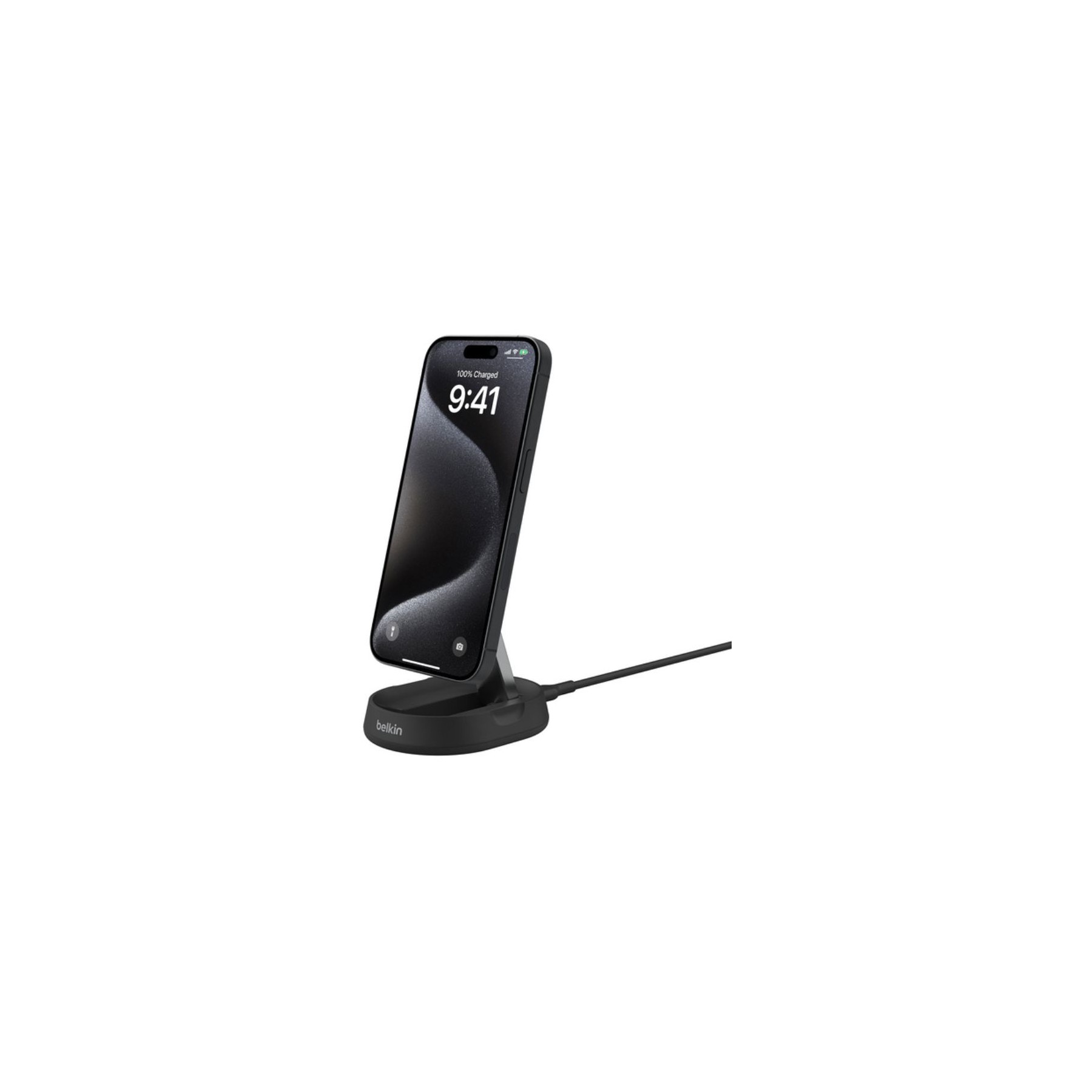 Chargeur induction BELKIN support recharge 15W 2 en 1 pliable
