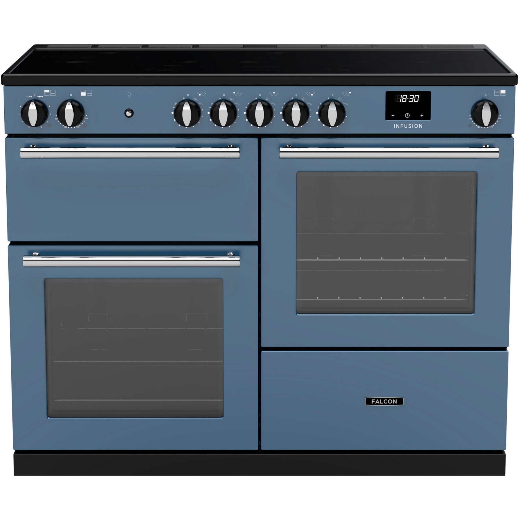 Piano de cuisson induction FALCON INFUSION NGC OC TAB IND 110 CM ROCHE BLE