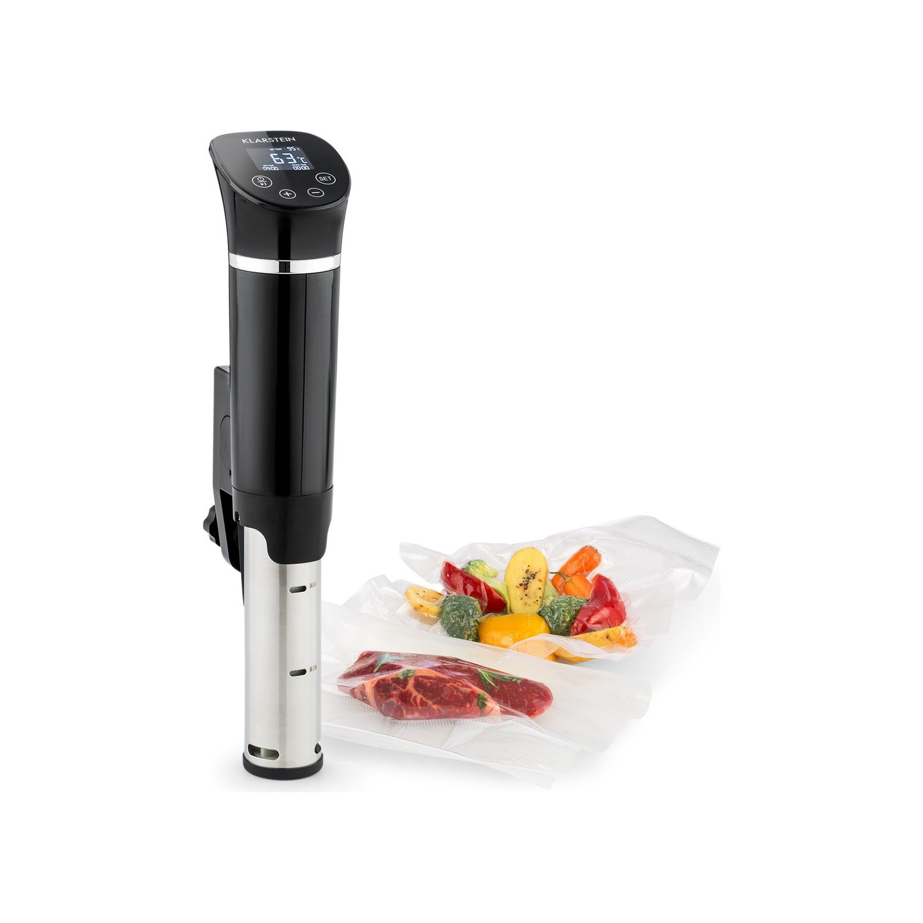Cuiseur sous vide KLARSTEIN Quickstick Flex 1300W Noir