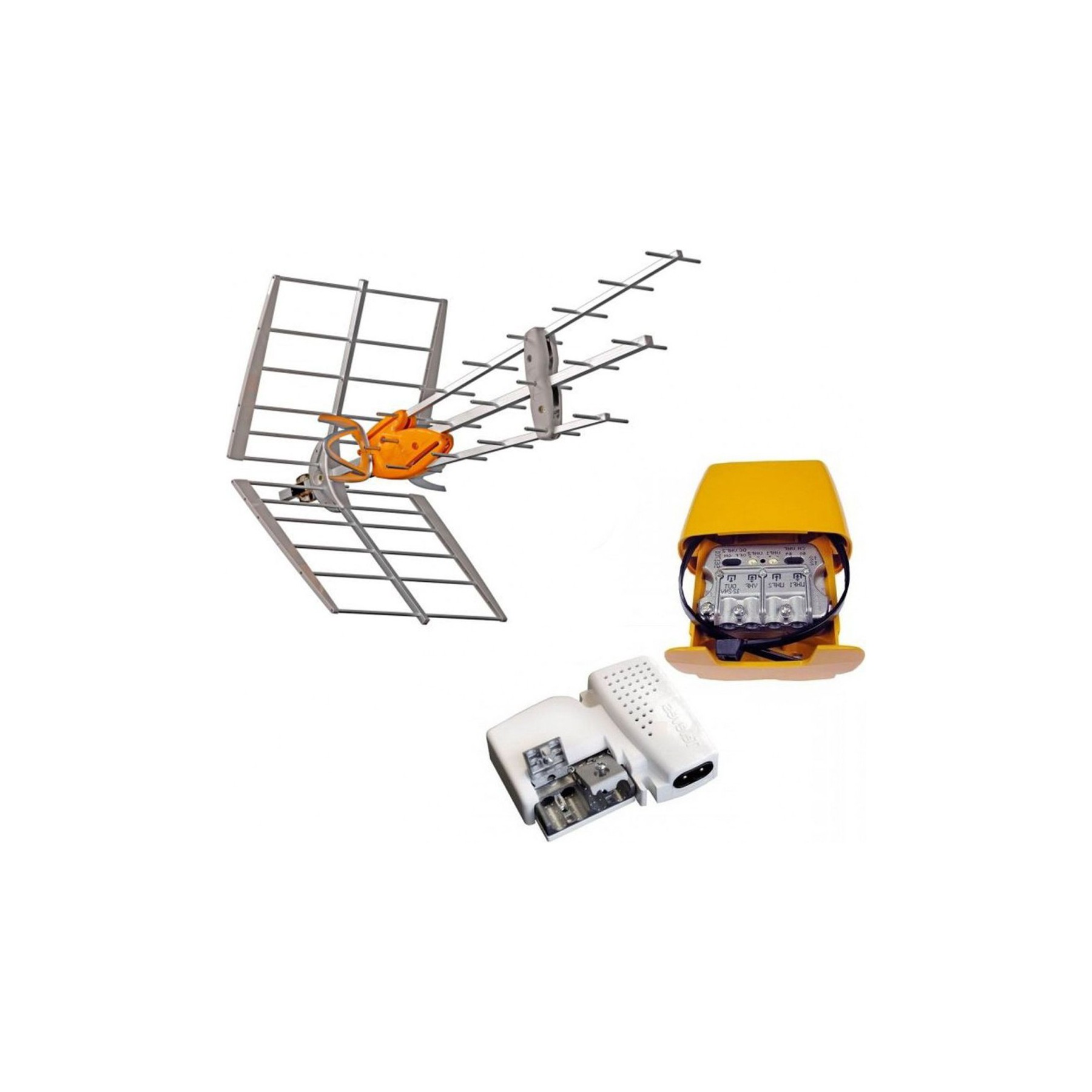 Antenne extérieure TELEVES Pack  149921 Dat Boss Antenne Uhf Intell