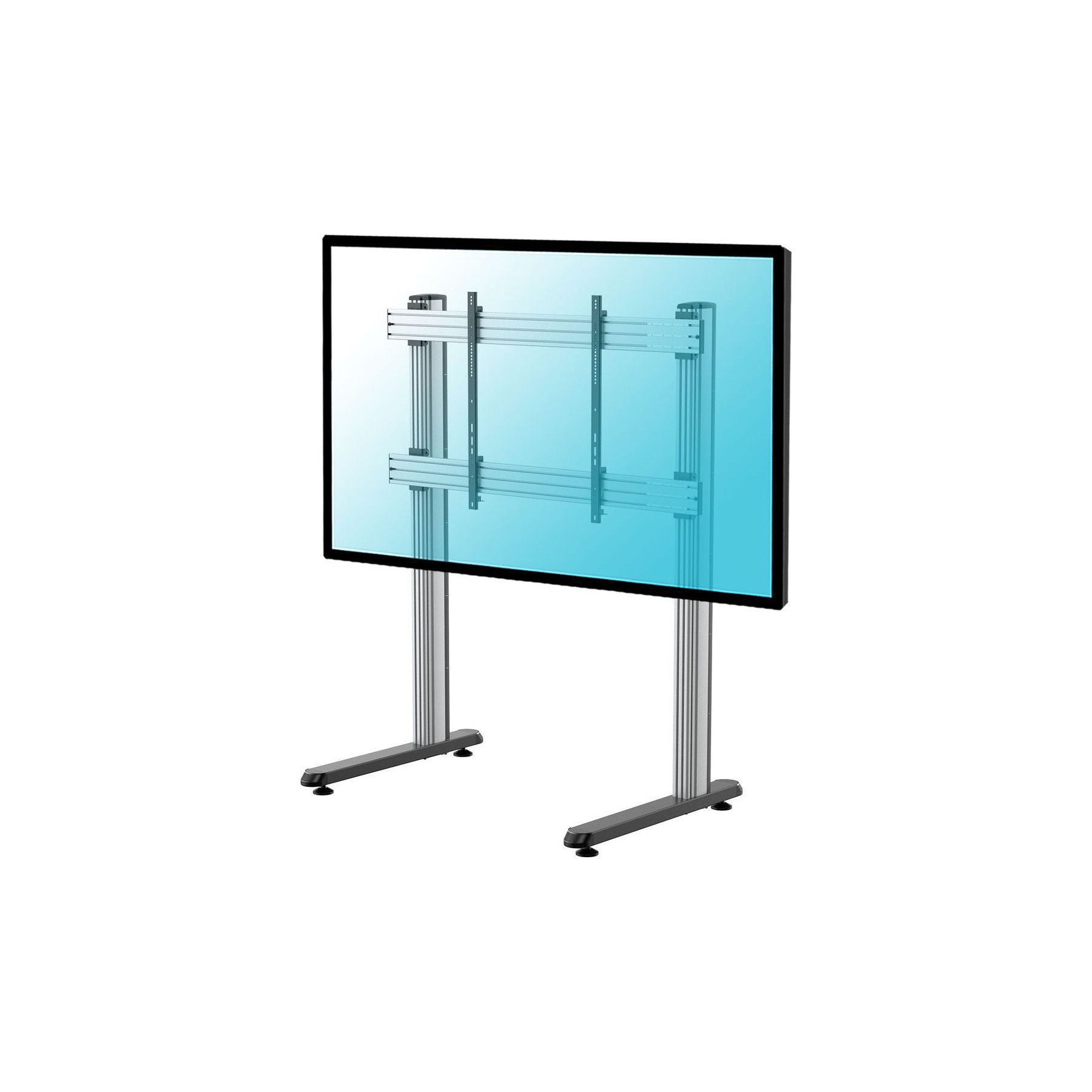 Pied TV KIMEX Support de Sol pour écran TV 70"-120"