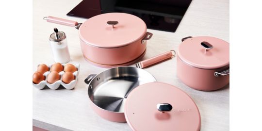 Casserole COOKUT LA MERVEILLEUSE  INOX 20CM - GUIMAUVE