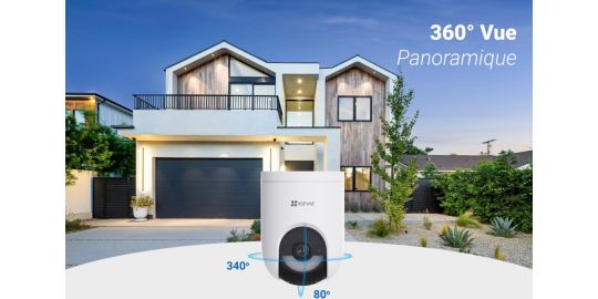 Caméra de surveillance EZVIZ HB8 Lite +5w solar panel