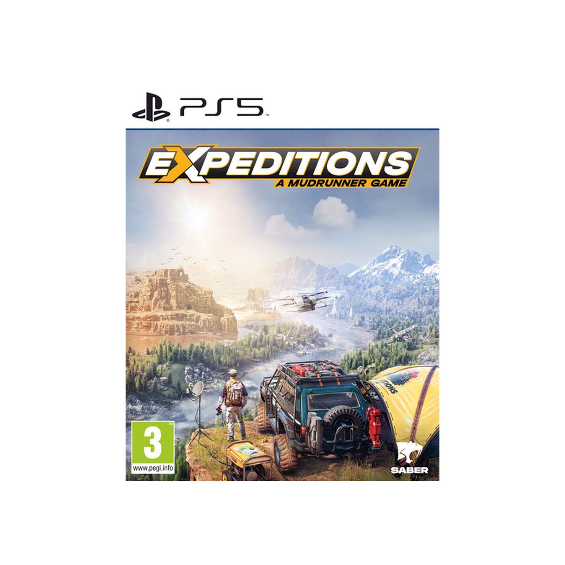Jeu PS5 FOCUS Expeditions A  Mudrunner Game