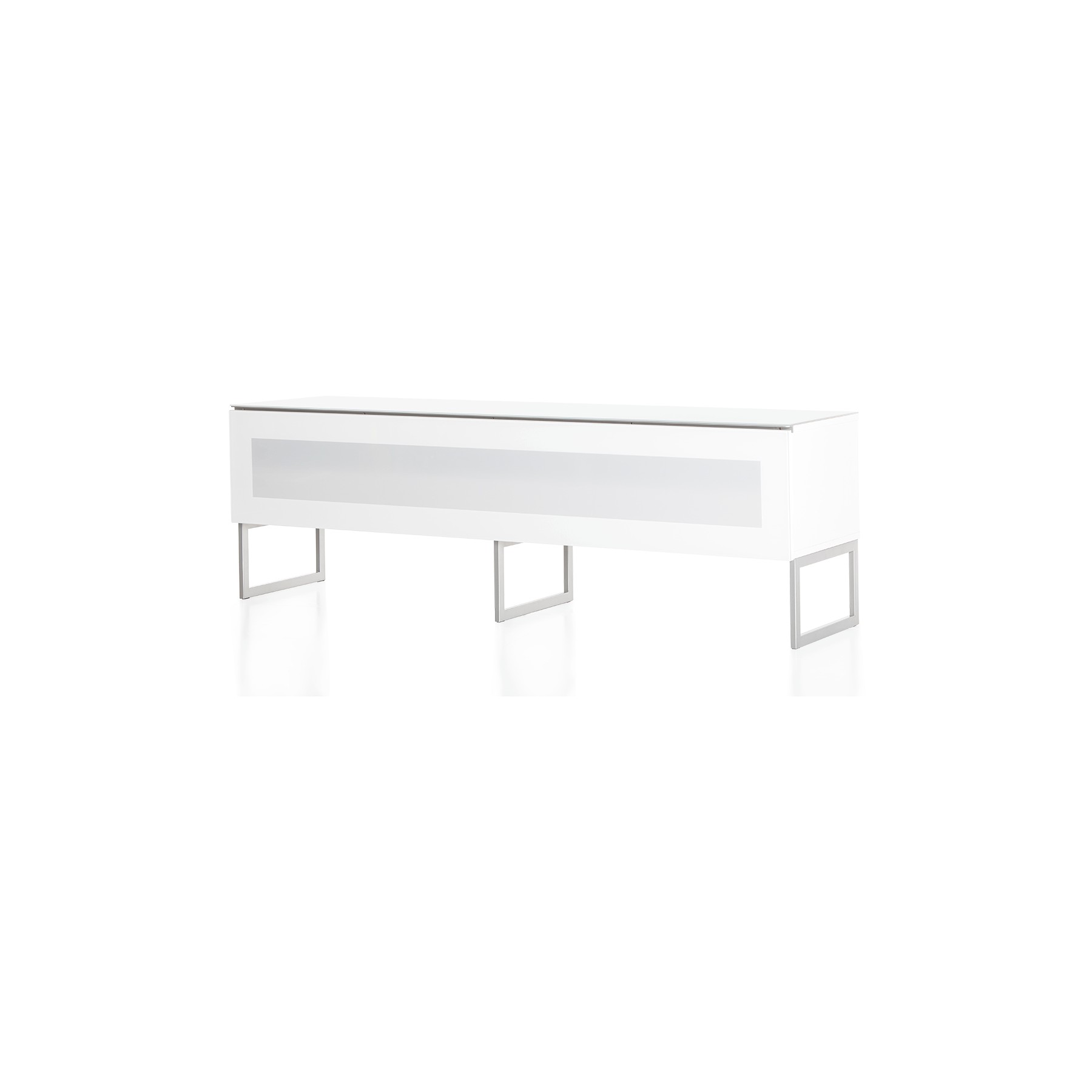 Meuble TV MELICONI Valence 160 cm blanc