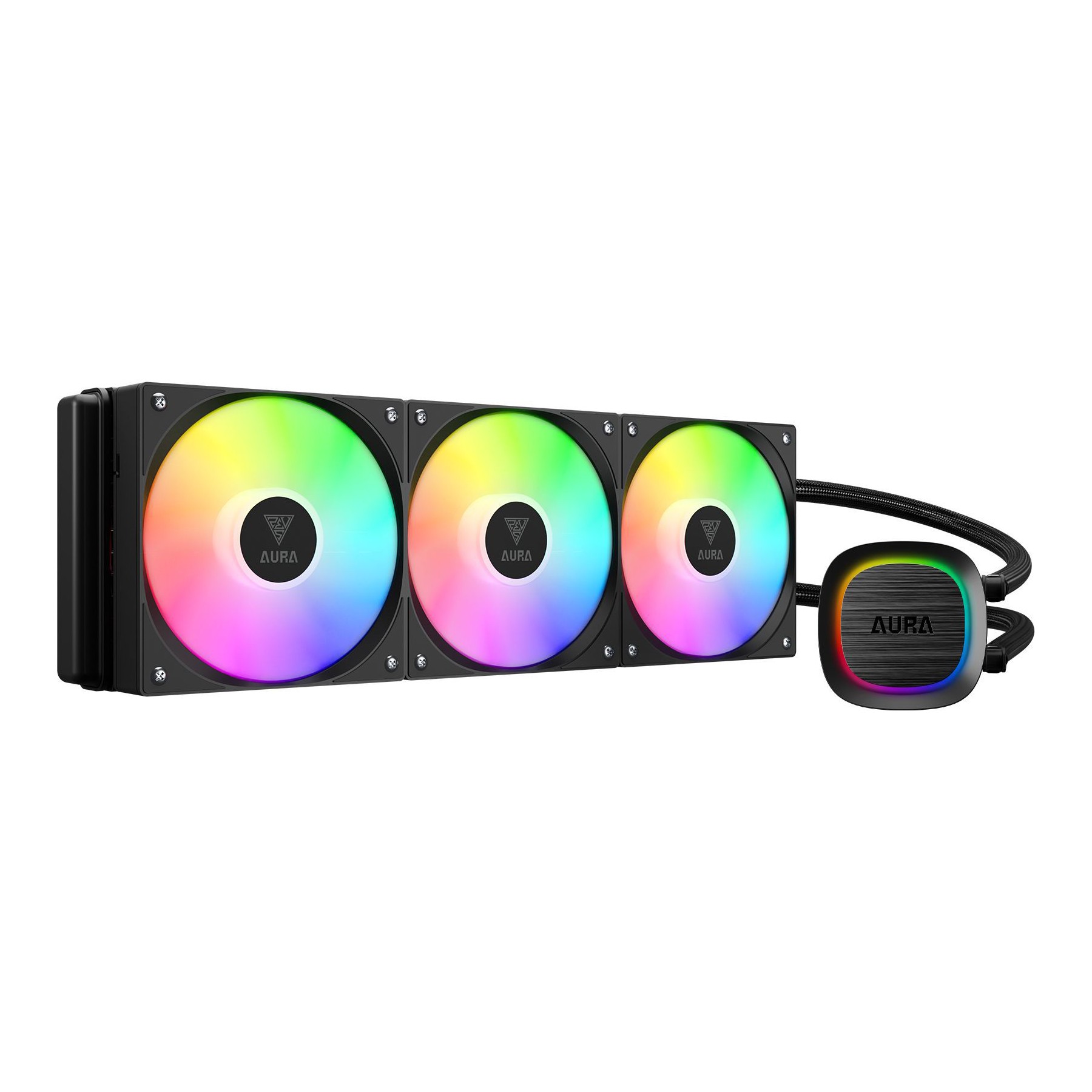 Kit de refroidissement GAMDIAS Aura GL V2 - 360 mm Noir
