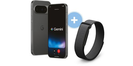 Smartphone GOOGLE Pack Pixel 10 5G 128Go Noir + Fitbit Air