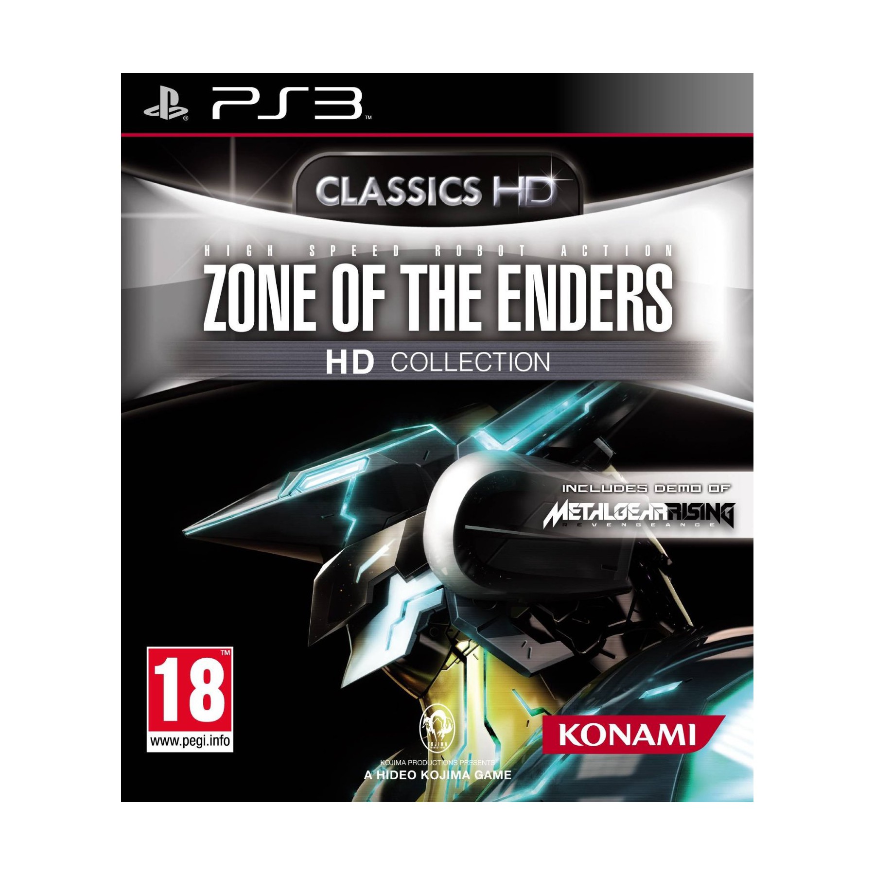 Jeu PS3 KONAMI Zone of the Enders HD Collection