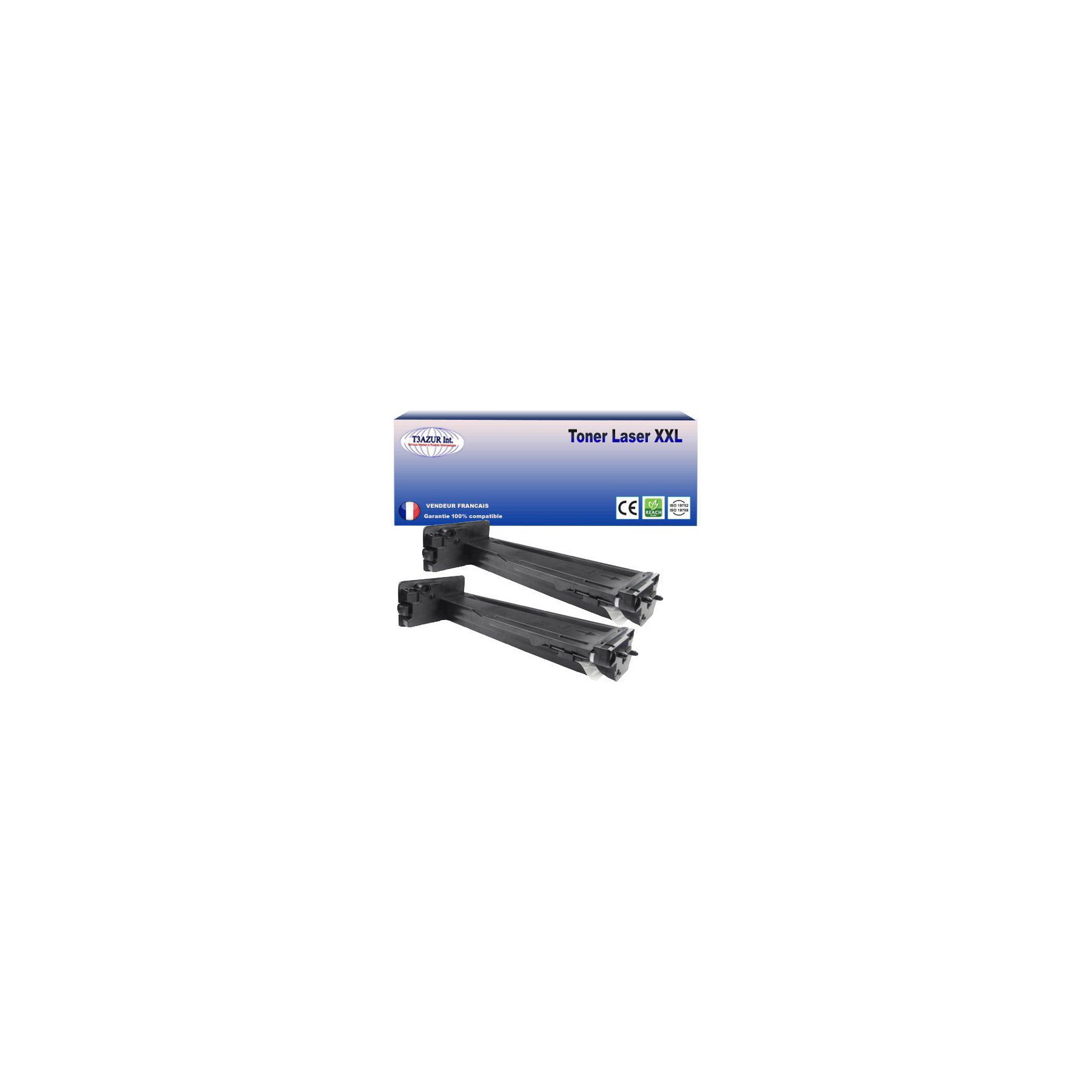 Toner T3AZUR remplace HP CF256A (56A) Noir - 7 400p