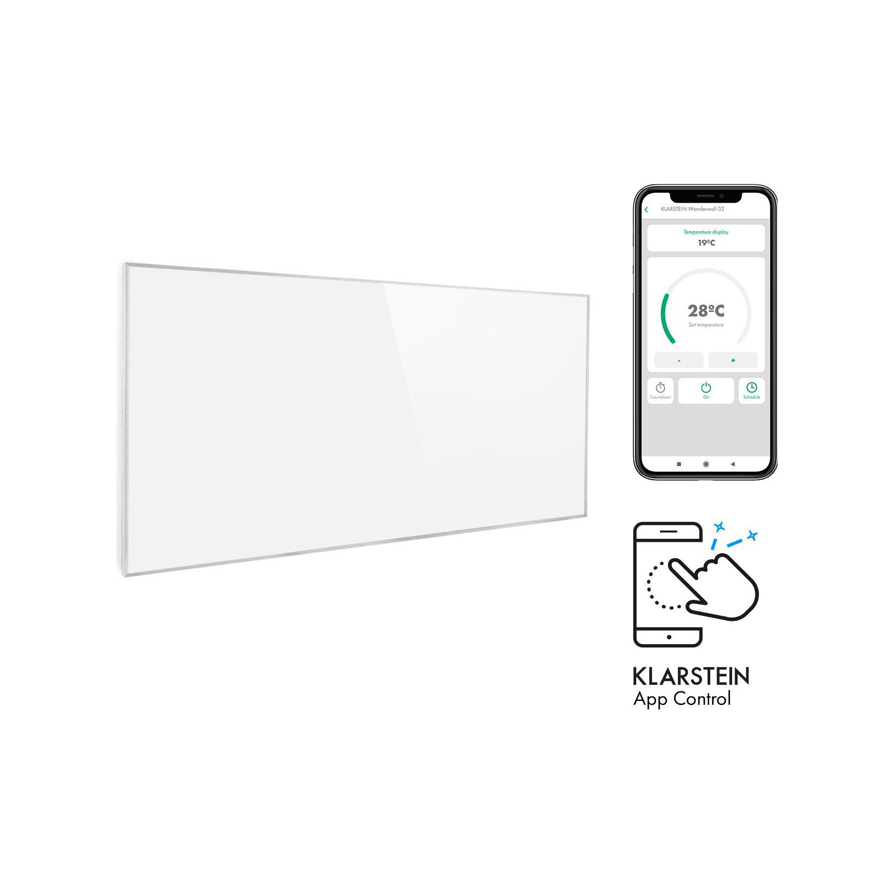 Chauffage infrarouge KLARSTEIN Wonderwall Smart
