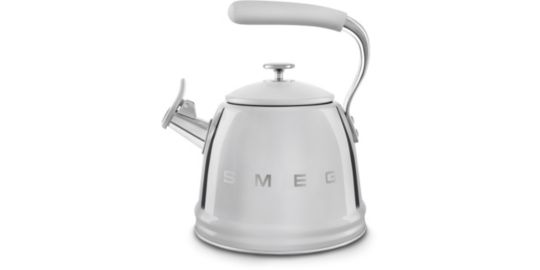 Bouilloire SMEG sifflante 2.3L Silver