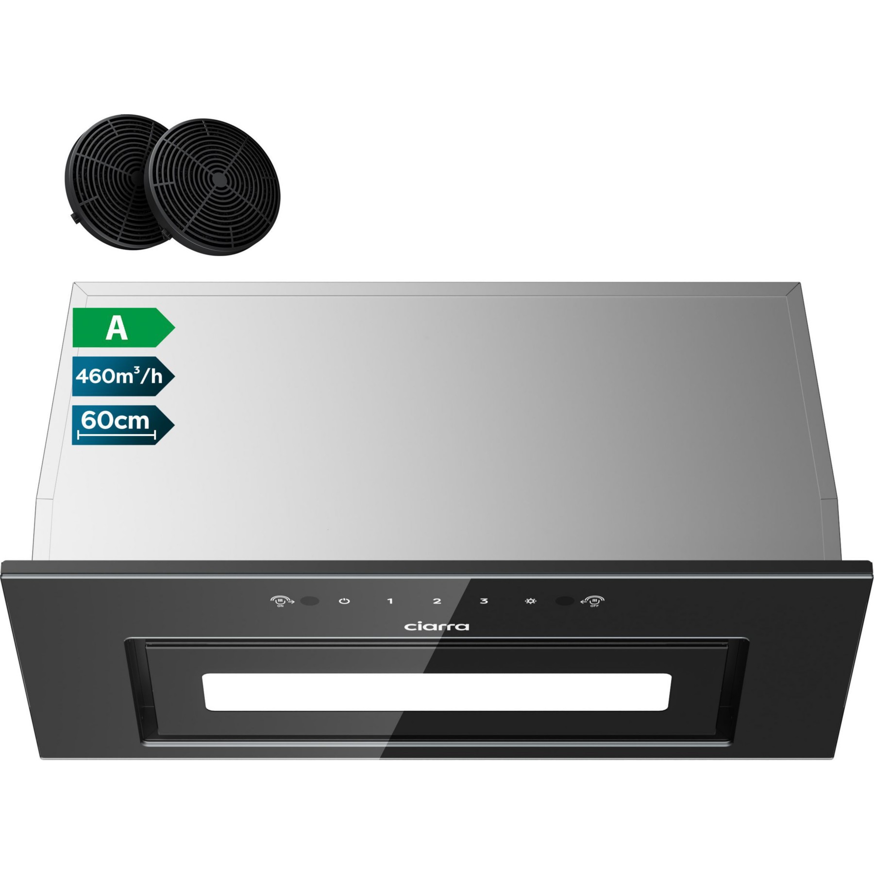 Hotte encastrable CIARRA CD6931BK