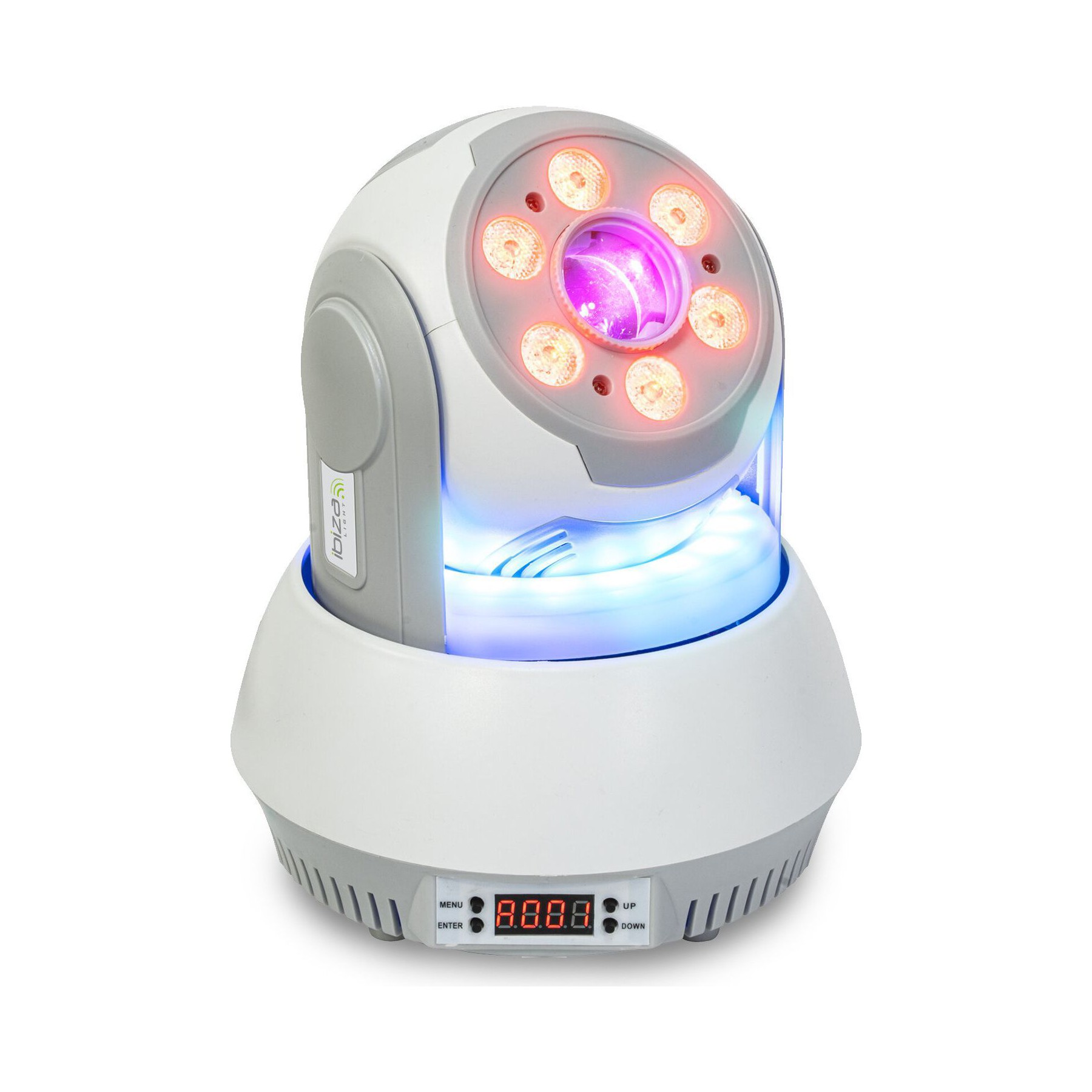 Jeu de lumières IBIZA Ibiza - STAR-WASH-WH - Lyre WASH de 30W
