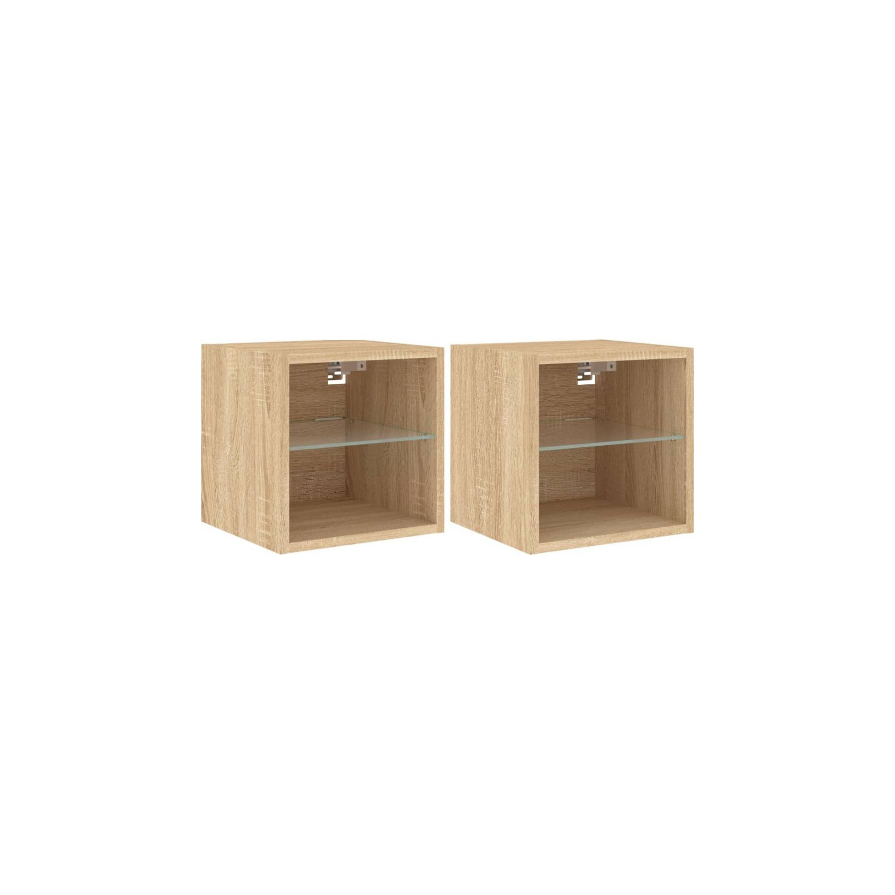 Meuble TV HELLOSHOP26 Meubles TV muraux multimédia étagère tél