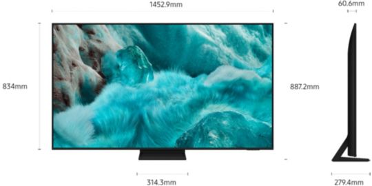 TV QLED SAMSUNG TQ65Q7F5 2025