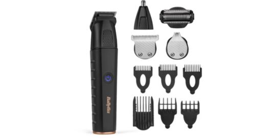 Tondeuse multi usages BABYLISS Black Lithium MT814E 11 en 1