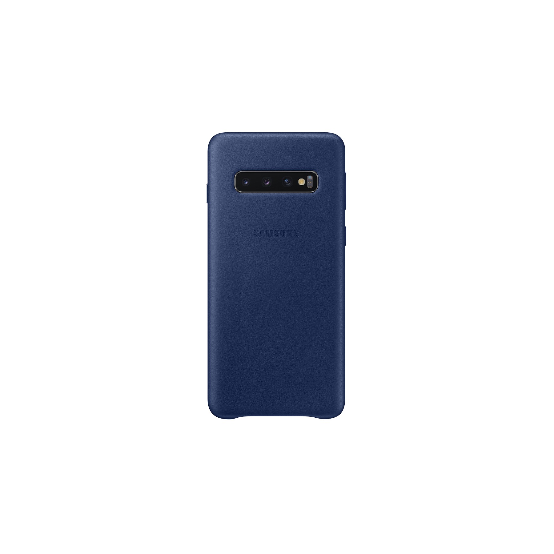 Coque SAMSUNG S10 Cuir bleu marine